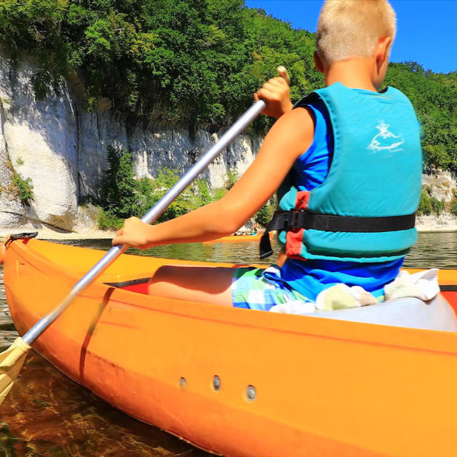 Canoe sur la Dordogne