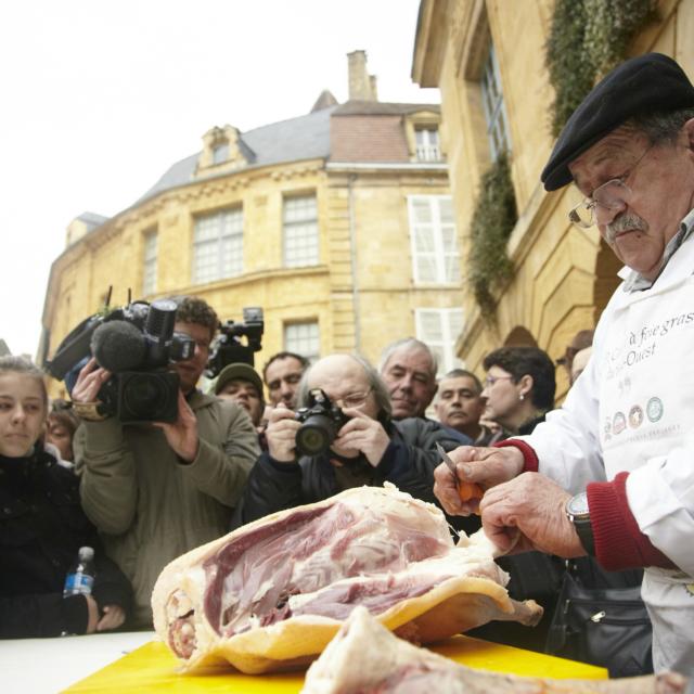 Fest'oie_démonstrationde découpes