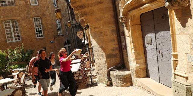 Rallye découverte de Sarlat, visite ludique