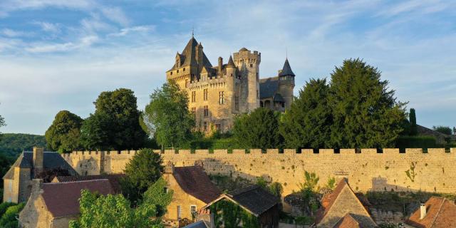 Le hameau de Montfort près de Sarlat en Périgord