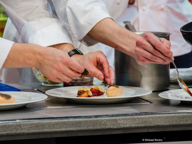 Démonstrations de cuisine - Fête de la truffe à Sarlat