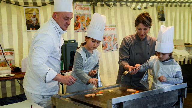 Ateliers pour les enfants - Fête de la truffe à Sarlat