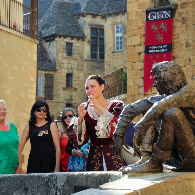 la Belle Sarladaise, visite théâtralisée à sarlat