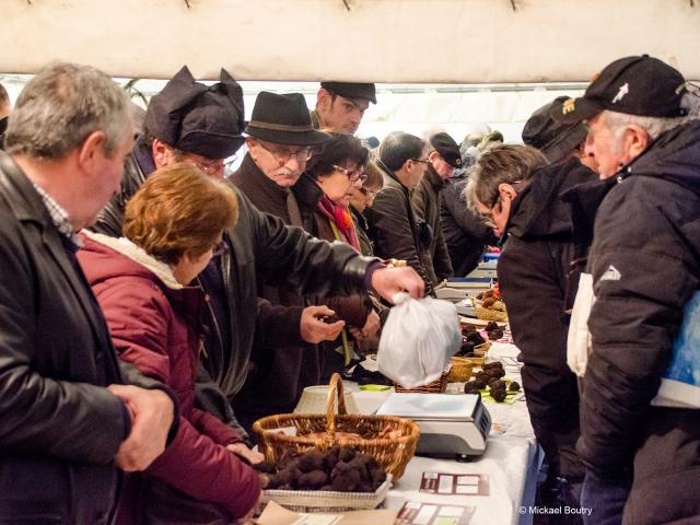 Marché aux truffes