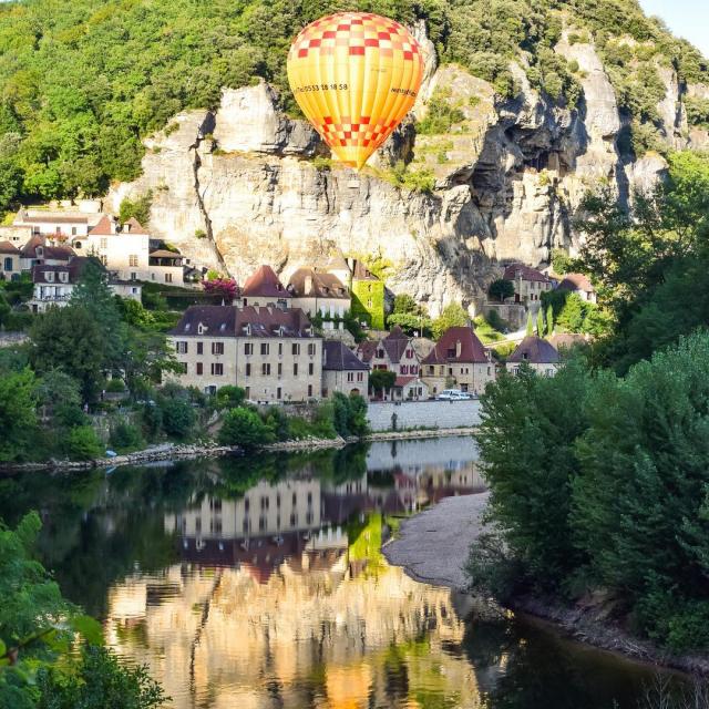 Montgolfière à La Roque gageac